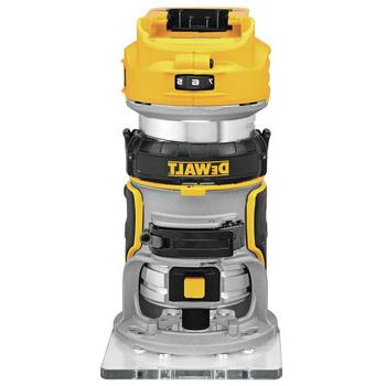 紧凑型路由器| Dewalt DCW600B 20V MAX XR无绳紧凑型路由器(仅限工具)