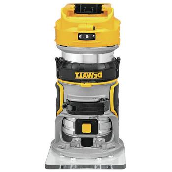 WOODWORKING TOOLS | 工厂二手 Dewalt DCW600BR 20V MAX XR Brushless Compact Lithium-Ion 1/4 in. 无线路由器(仅限工具)