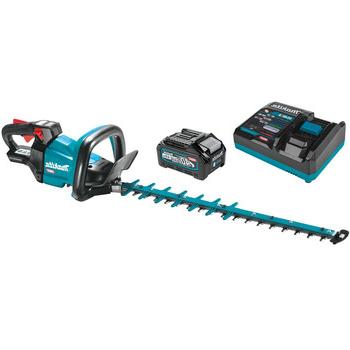 TRIMMERS | Makita GHU02M1 40V max XGT无刷锂离子24英寸. 无绳树篱修剪器套件(4 Ah)