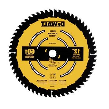 圆锯片| Dewalt DWA11260 12英寸. 60T硬质合金圆锯片